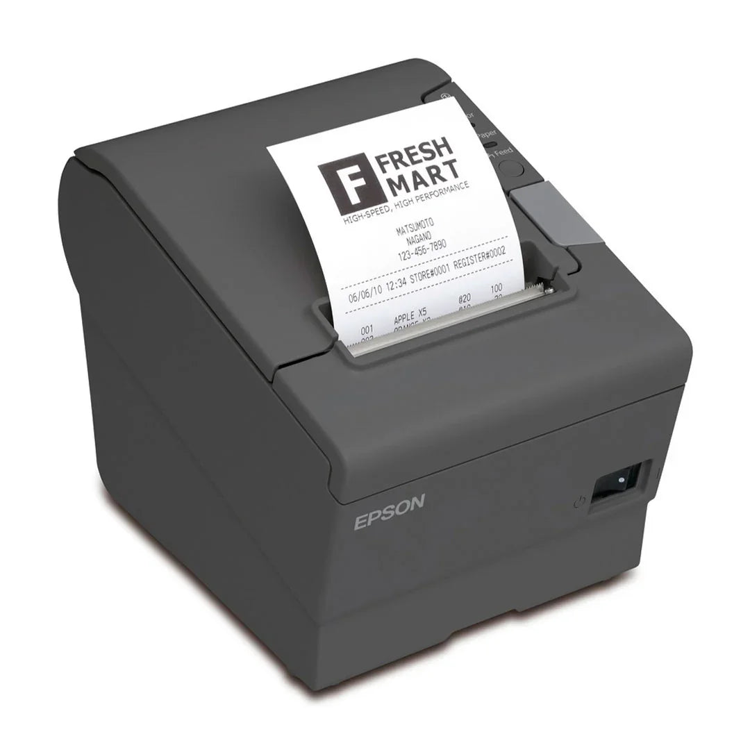 EPSON C31CA85084 - Impresora termica Epson TM-T88V velocidad de impresion 300 mm-seg color negro.