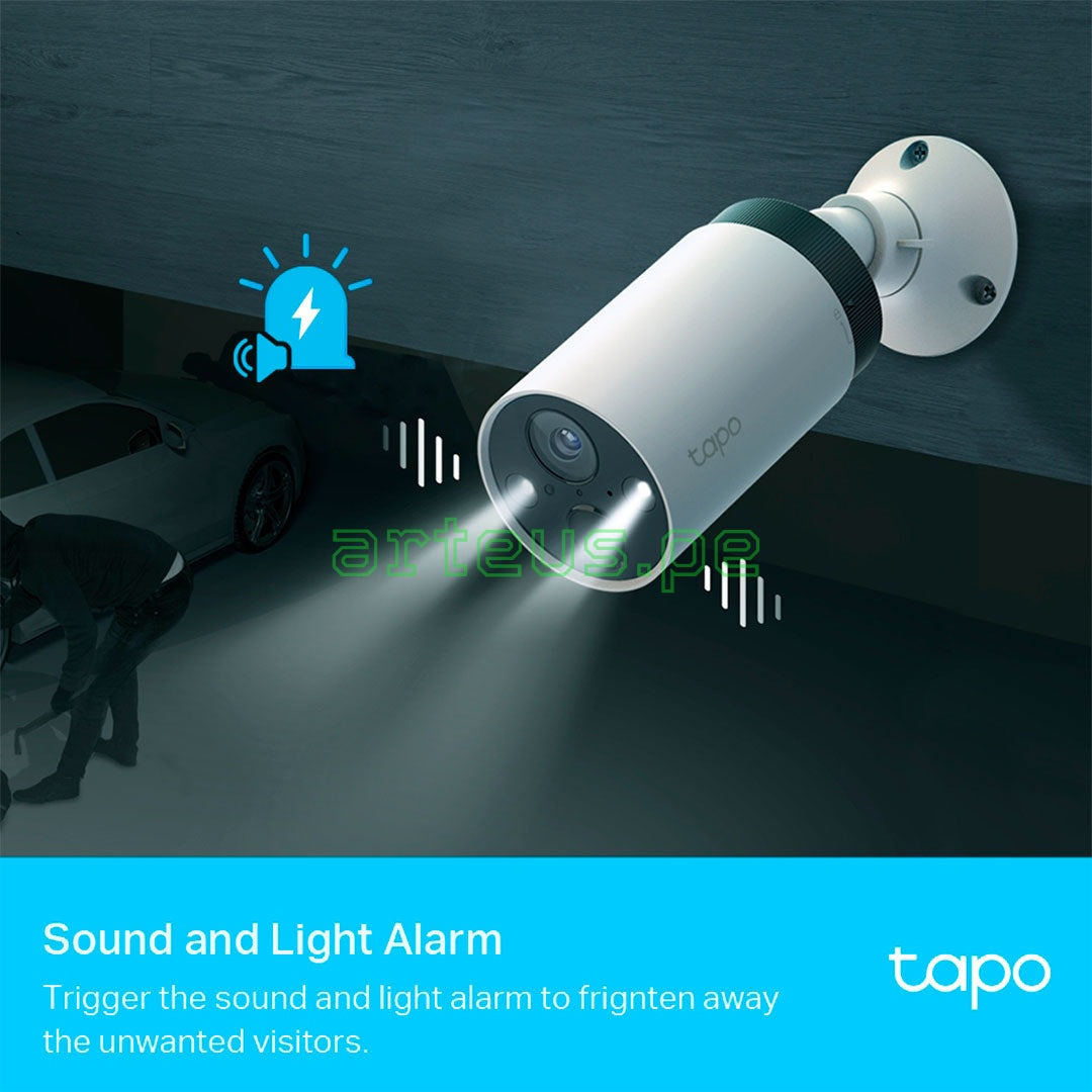 TP-LINK TAPO C420 Cámara de seguridad WIFI 2K con batería