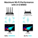 TP-LINK ARCHER C80 Router WiFi5 AC190 doble banda