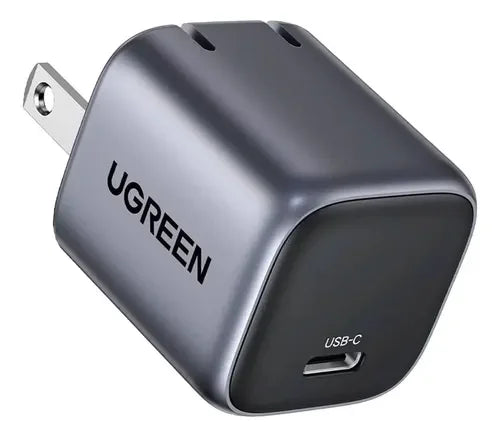 UGREEN CD319 90901 Cargador GaN Carga Rápida 30W USB-C Space Gray