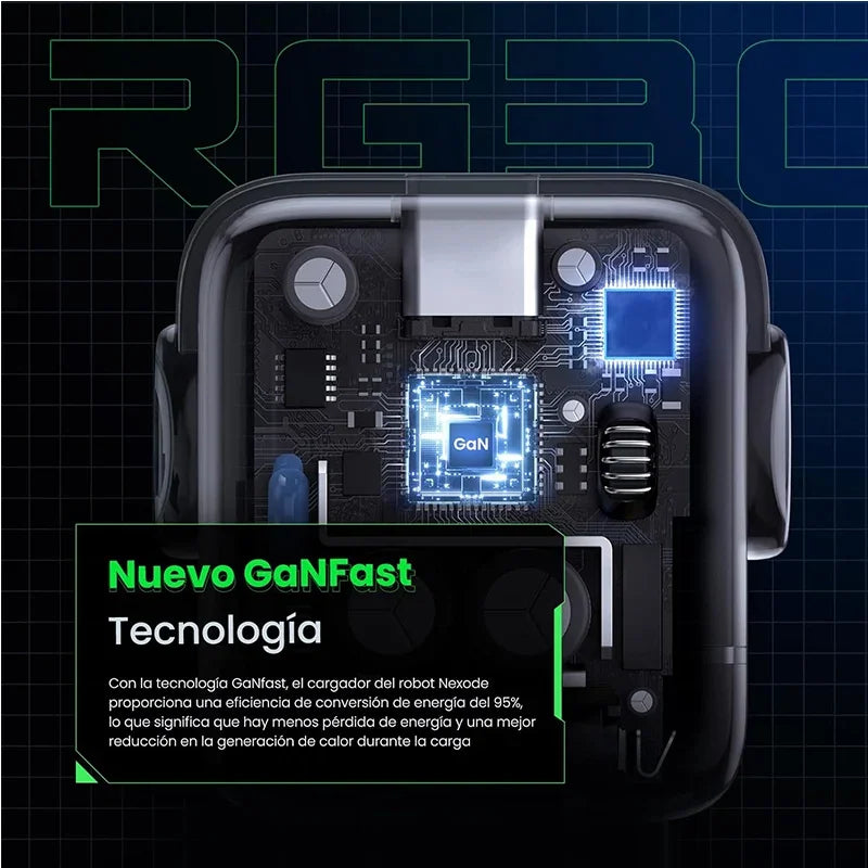 UGREEN CD361 15570 Nexode Cargador GAN USB-C 65W Negro