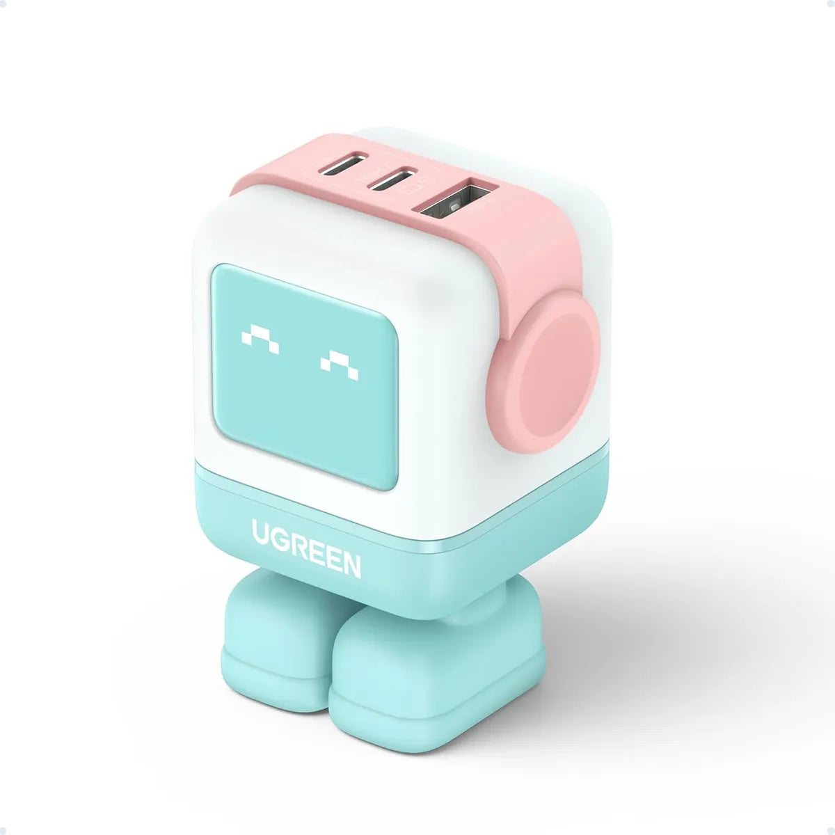 UGREEN CD361 35856 Cargador UNO USB C Robot Nexode GaN 65W Carga Rápida