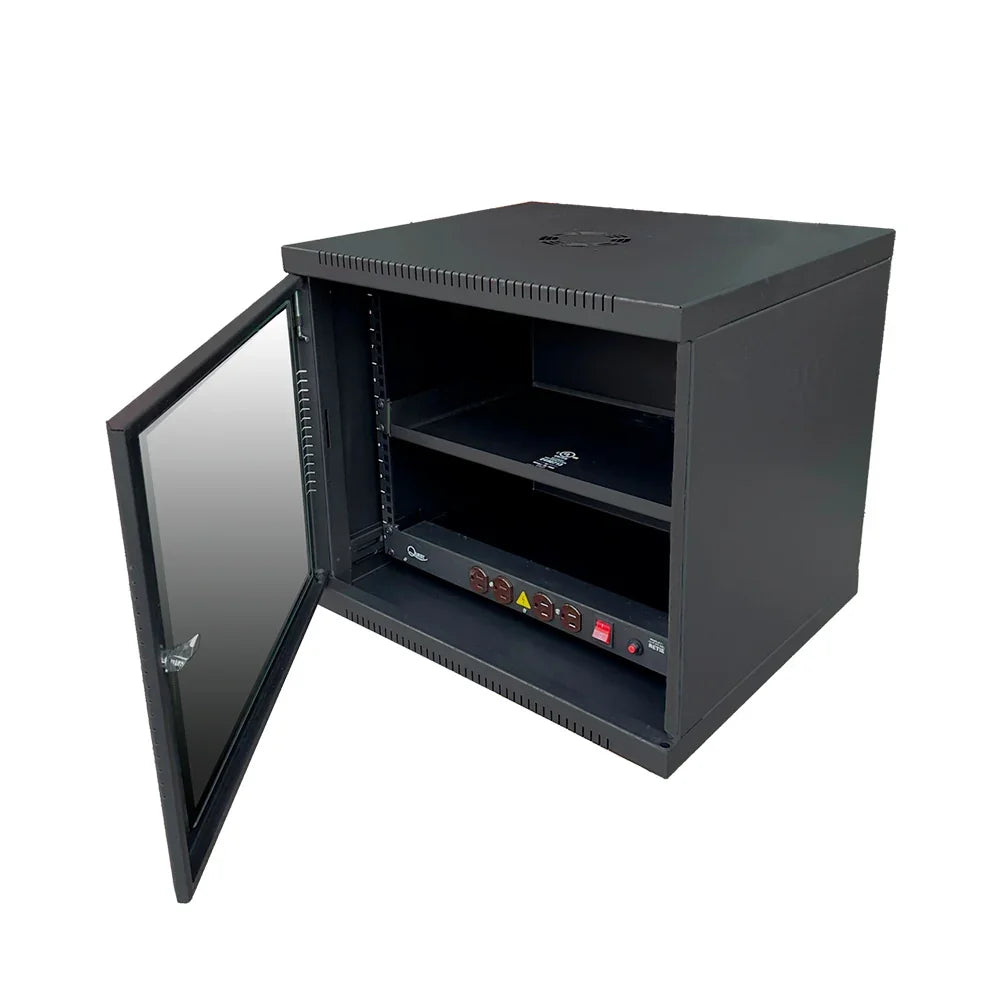 QUEST CGC-2887 Gabinete de Pared Compacto 5-RU 51 x 45cm