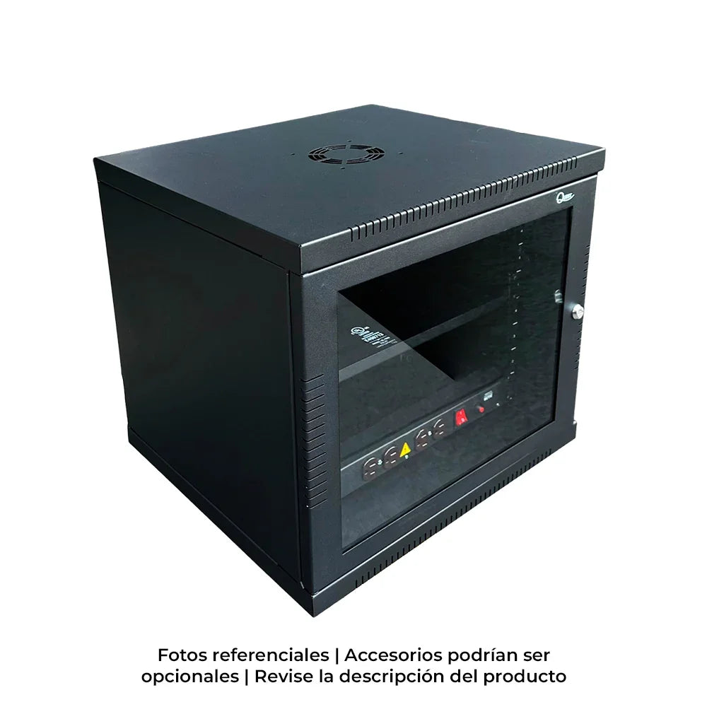 QUEST CGC-2887 Gabinete de Pared Compacto 5-RU 51 x 45cm