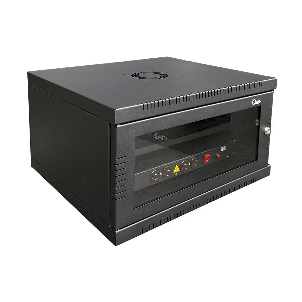 QUEST CGC-2889 Gabinete de Pared Compacto 9-RU 510 x 450mm.