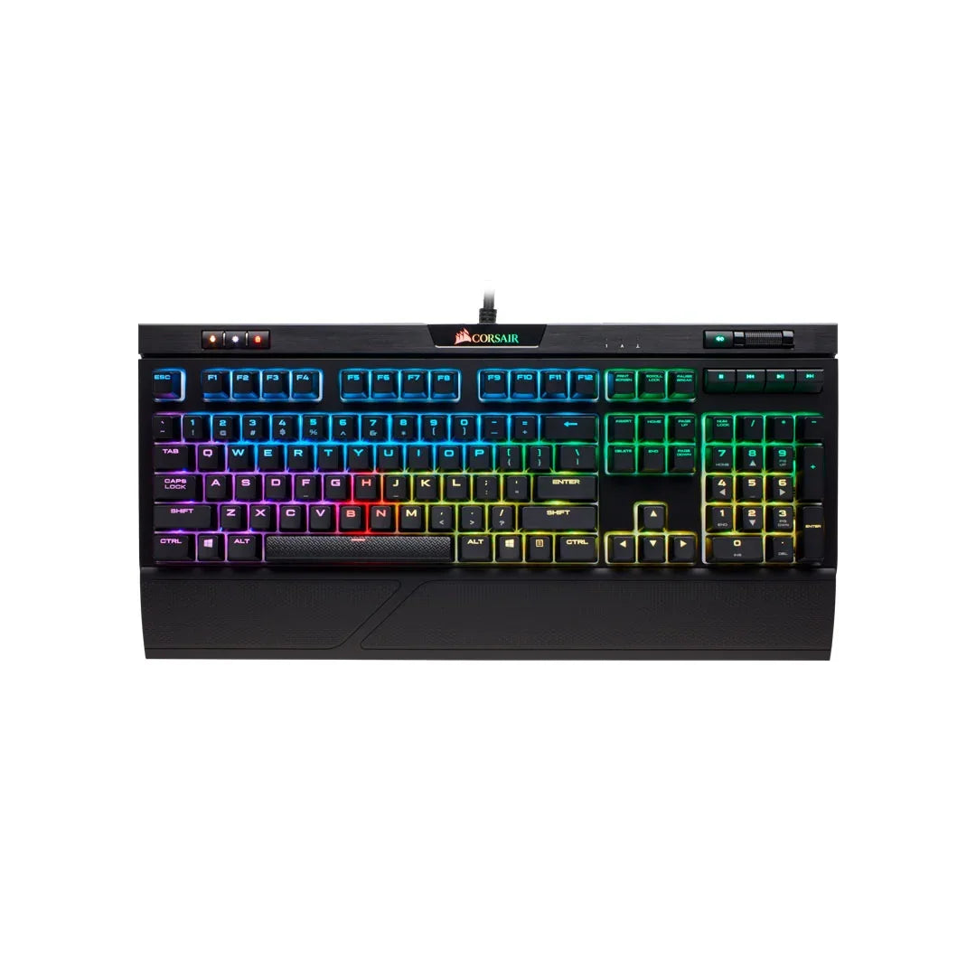 CORSAIR STRAFE RGB MK.2 Teclado Mecanico Gamer CHERRY MX Red