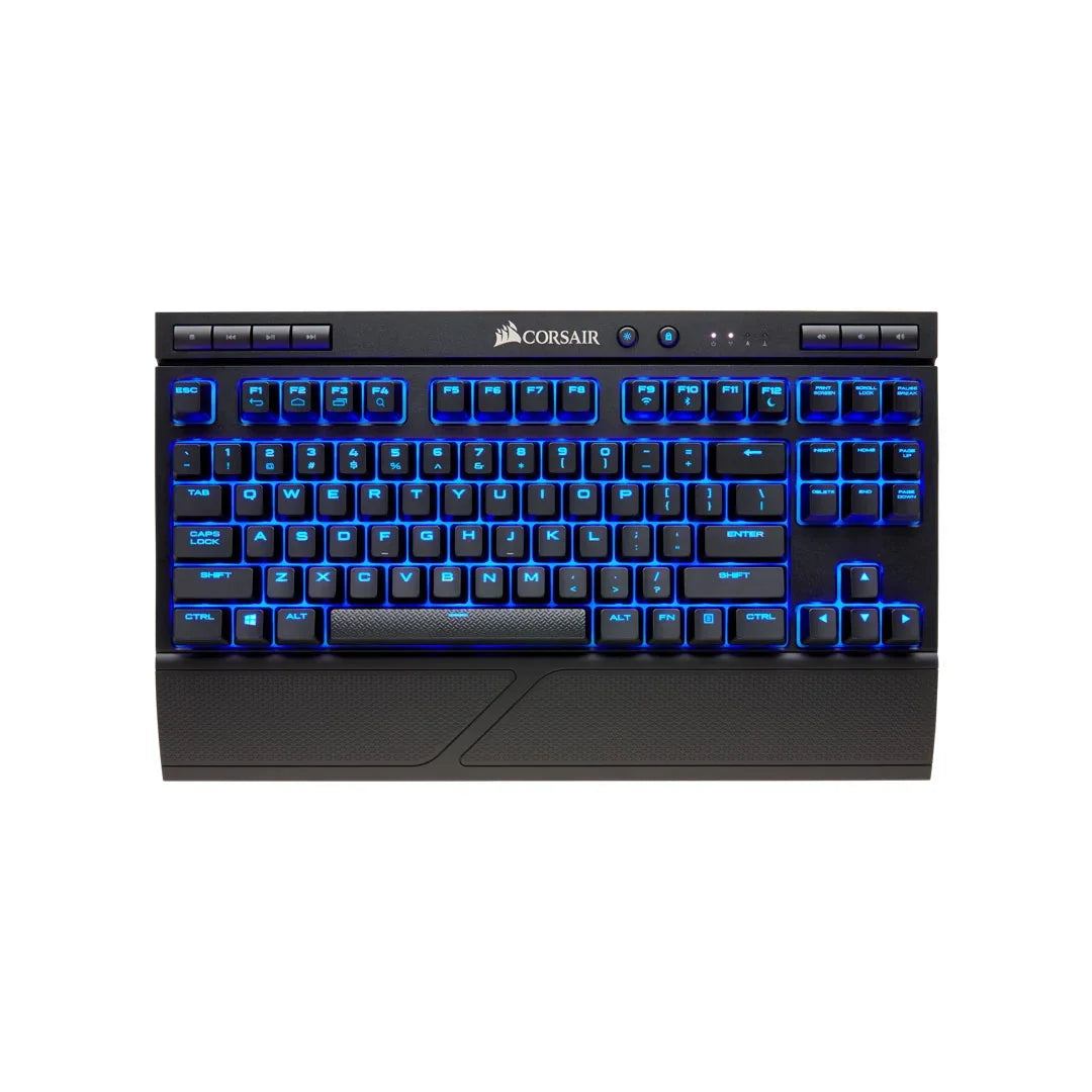 CORSAIR K63 Teclado Mecanico Wireless Blue LED CHERRY MX Red