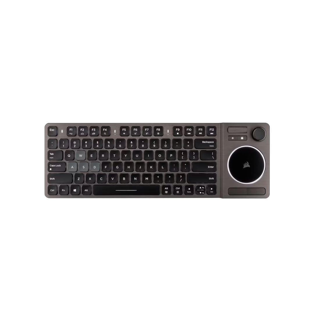 CORSAIR K83 Teclado Inalambrico 2.4GHz y BT Retroiluminado