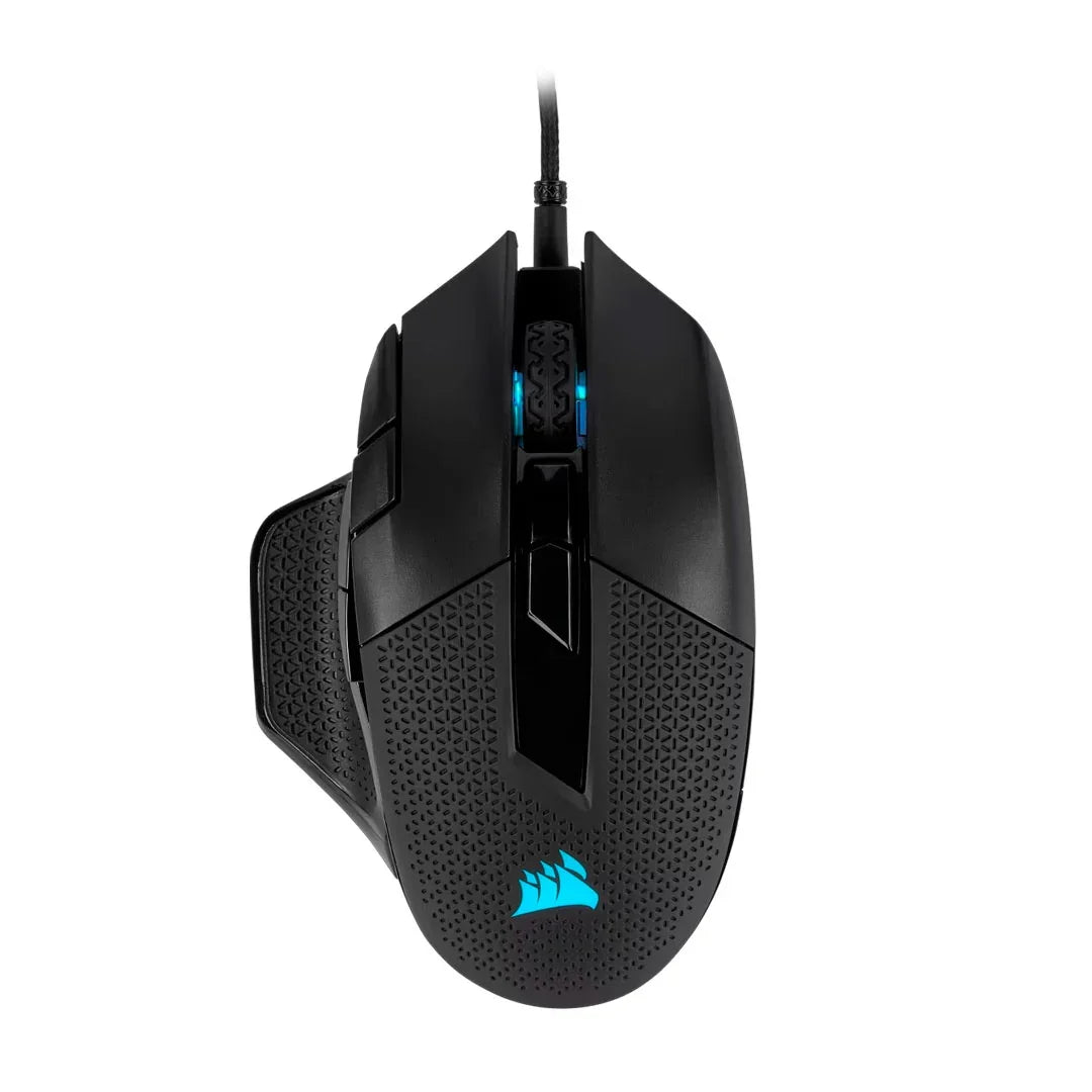 CORSAIR NIGHTSWORD RGB Mouse Gamer 18000DPI 8 Botones Negro