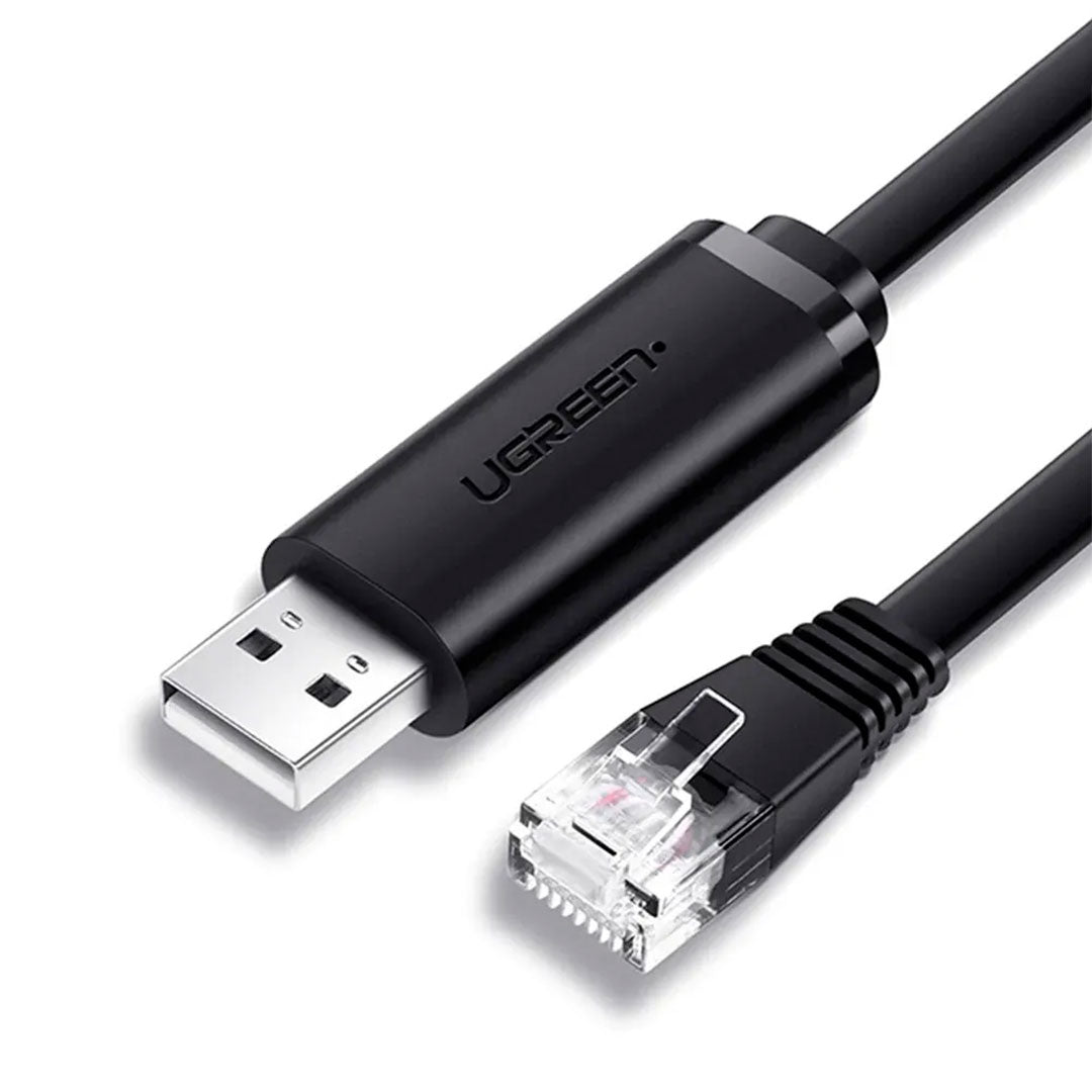 UGREEN CM204 50773 Cable USB 2.0 a RJ45 para Consolas con Chip FTDI 1.5m