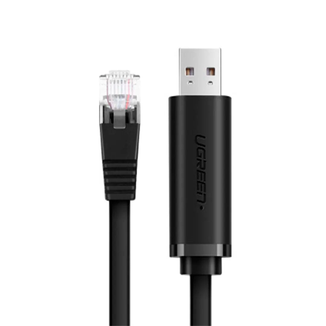 UGREEN CM204 50773 Cable USB 2.0 a RJ45 para Consolas con Chip FTDI 1.5m