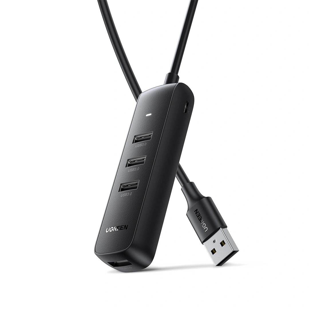 UGREEN CM416 10915 Adaptador USB 3.0 4 Puertos HUB 0.25m