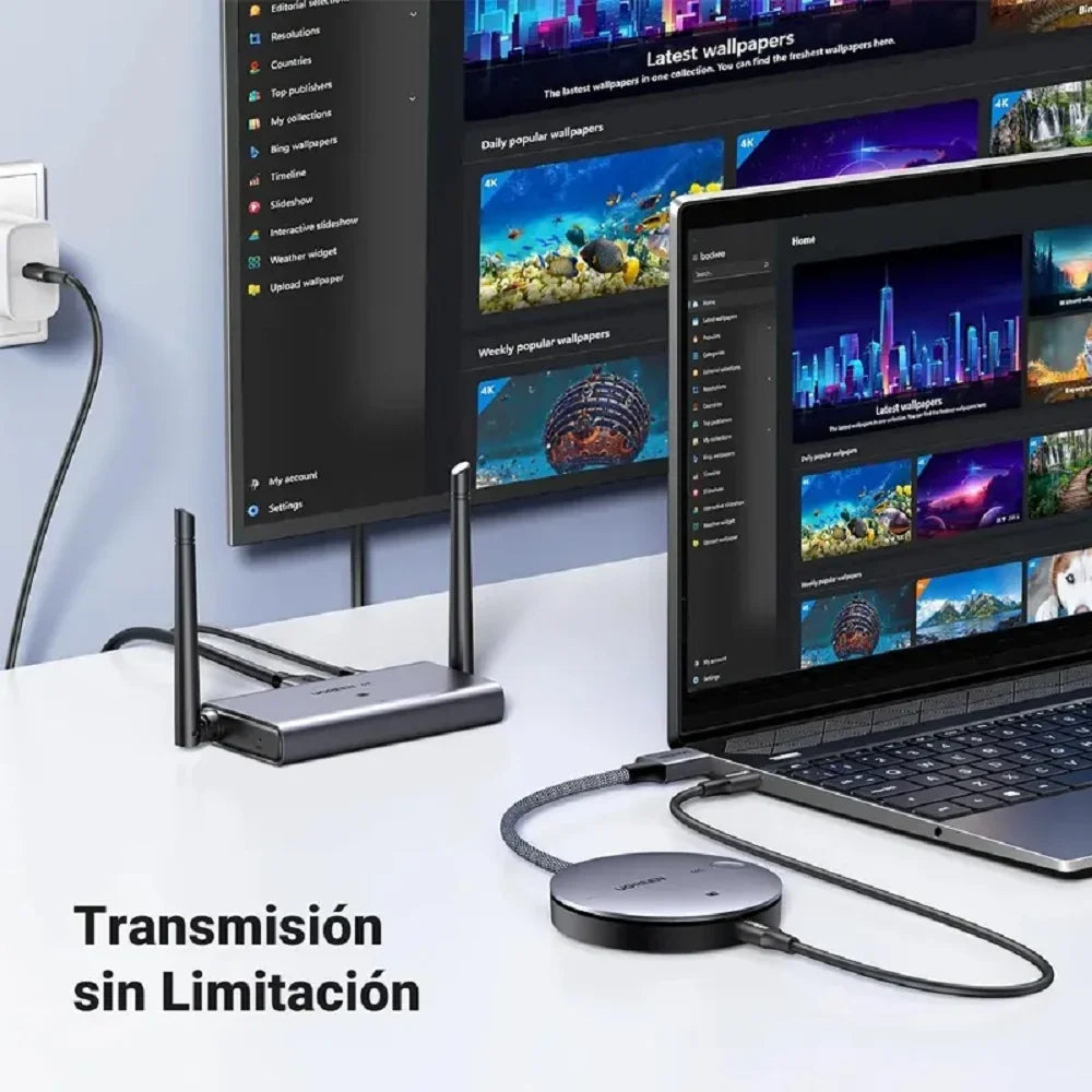 UGREEN CM586 90909A Extensor Inalámbrico HDMI Doble Banda