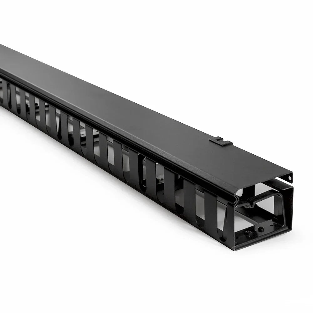 QUEST OV-4513 Organizador de Cables Vertical 45RU Doble Ducto 60x80mm