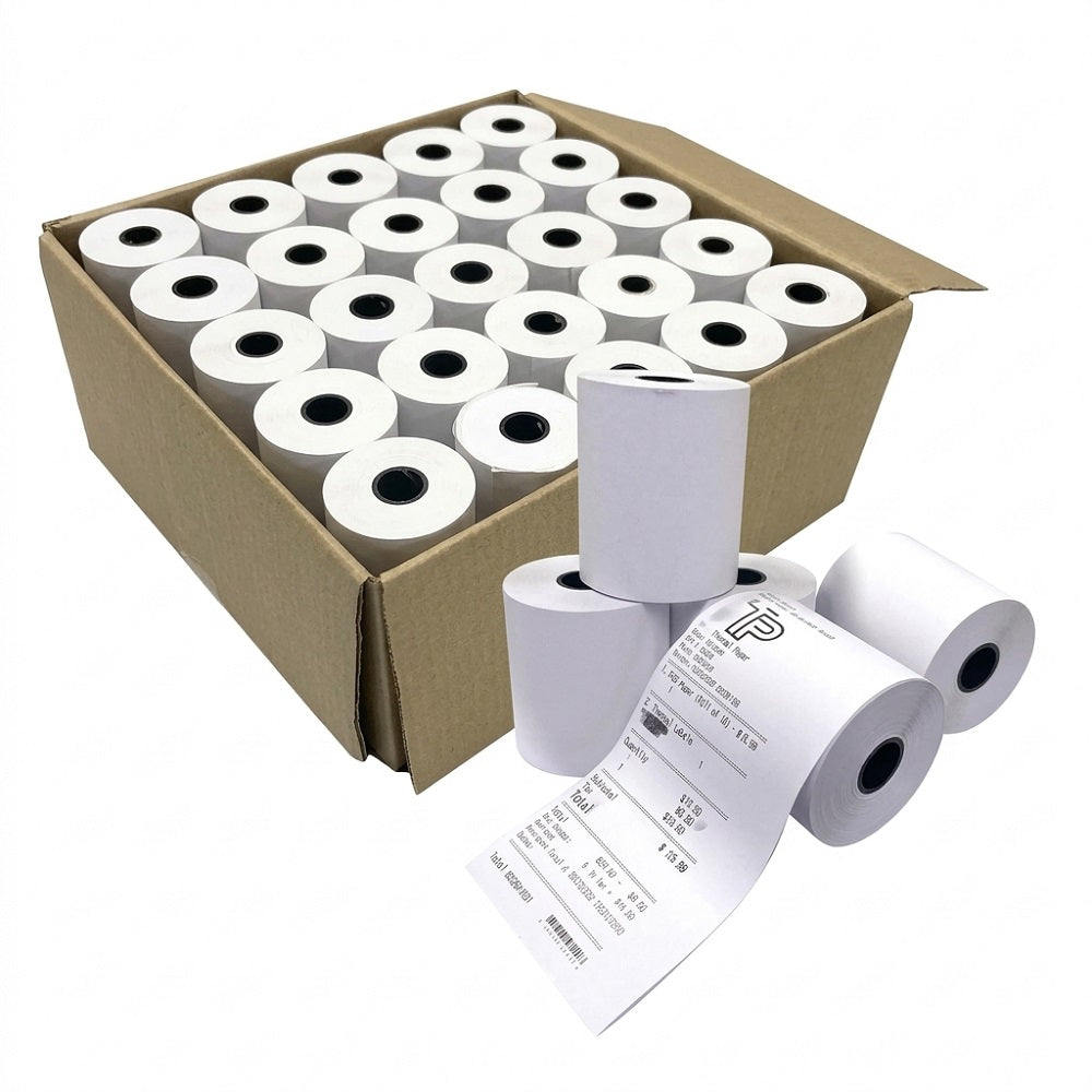 CONTOMETRO TERMICO 50-PACK 80x80mm 55G para Impresora Térmica de Facturación Electrónica