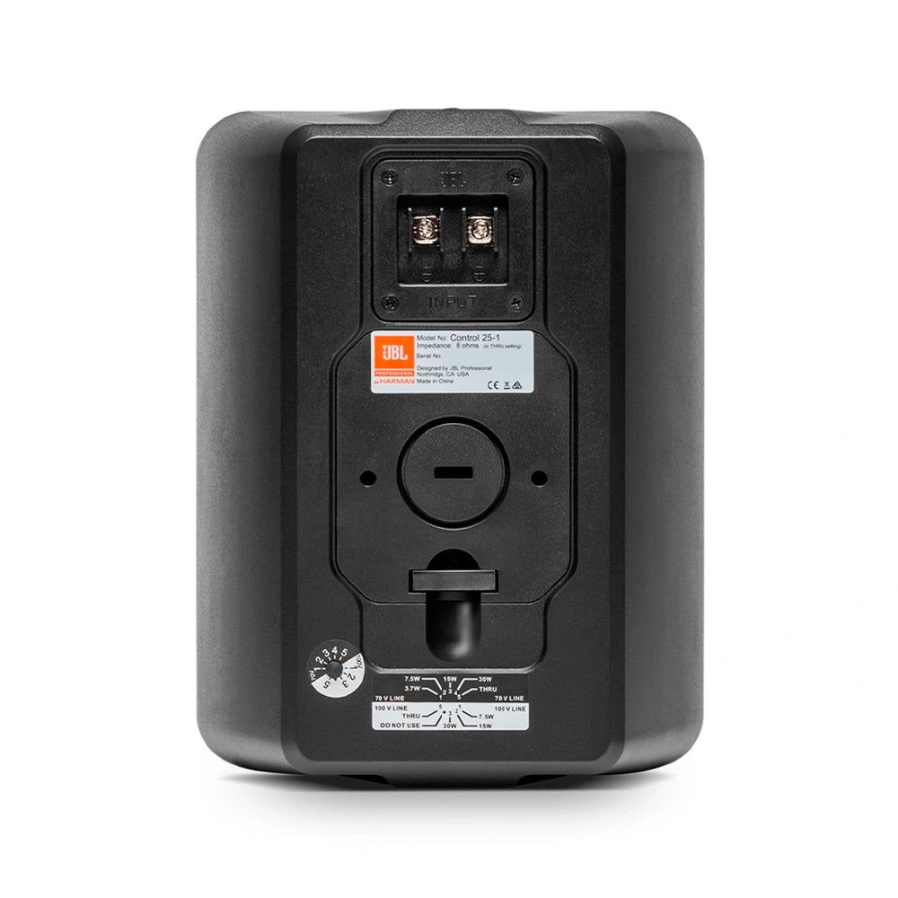 JBL CONTROL 25-1 Altavoz Compacto Bidireccional 5" Negro