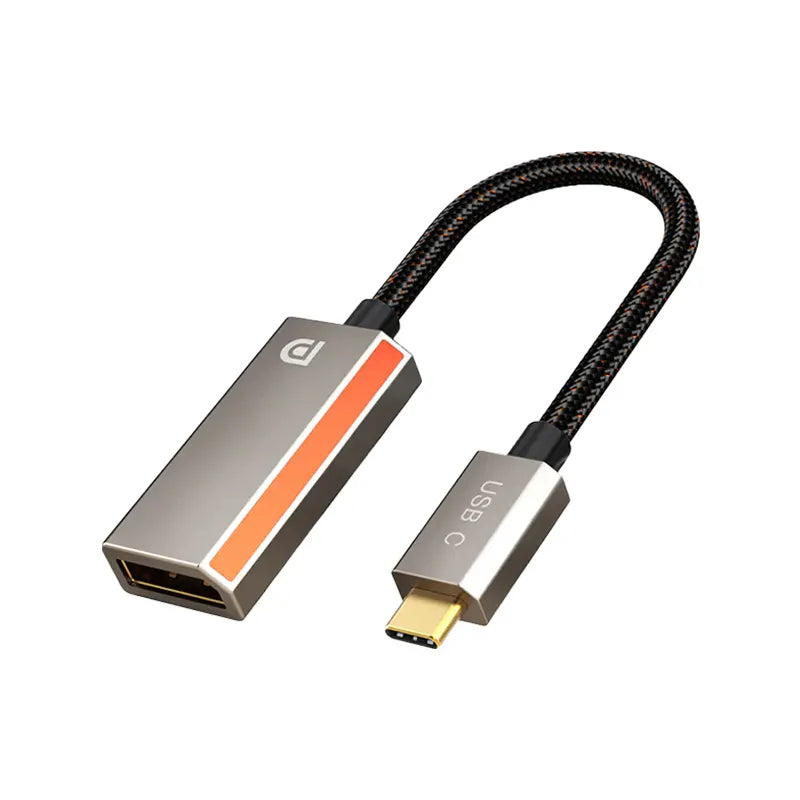 CABLETIME CP16A Adaptador de USB-C Macho a DisplayPort 8K 60Hz Hembra CT-CMDF8K-ZG