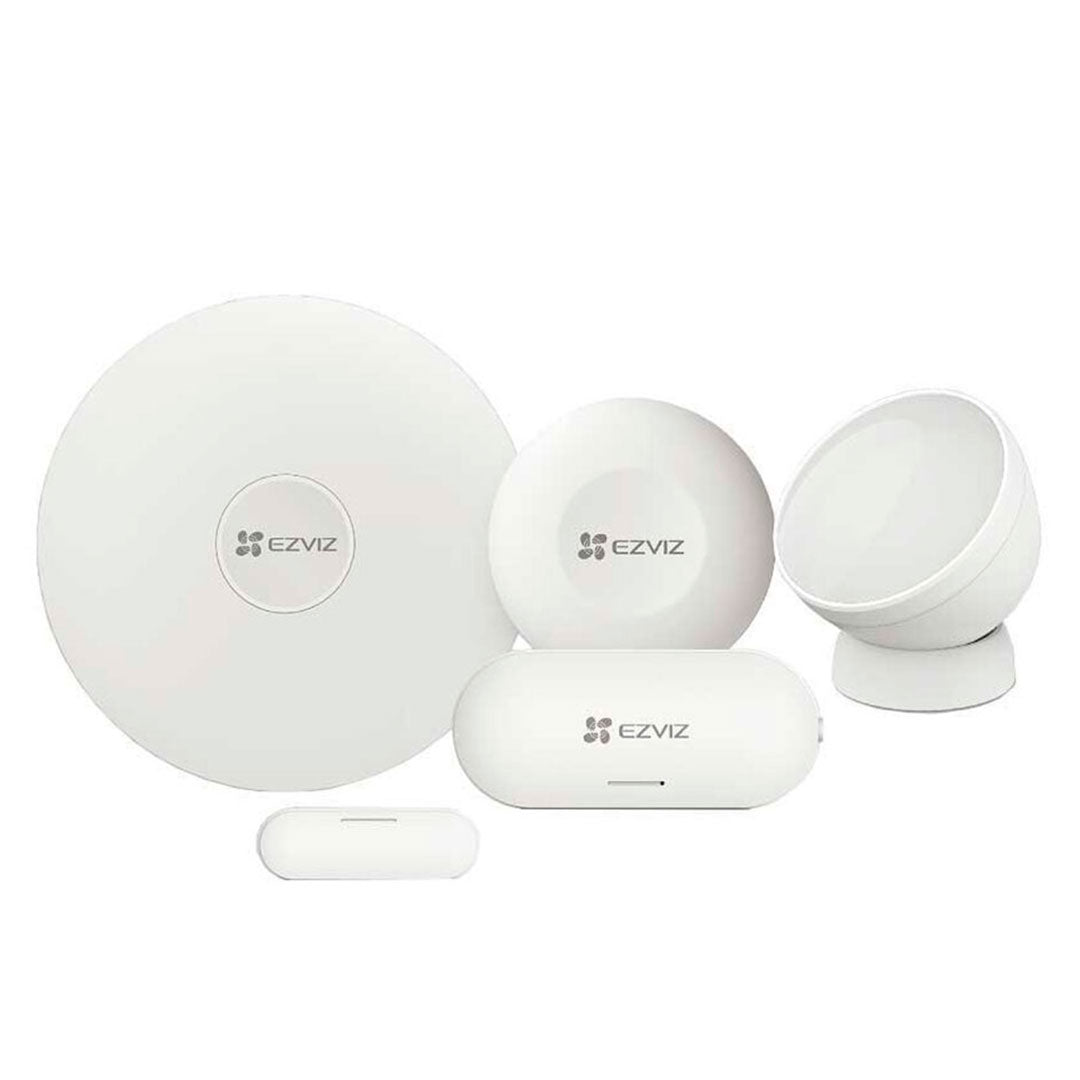 EZVIZ B1 Kit de Inicio de Alarma Inalámbrica Incluye A3+TC1+TC2+TC3