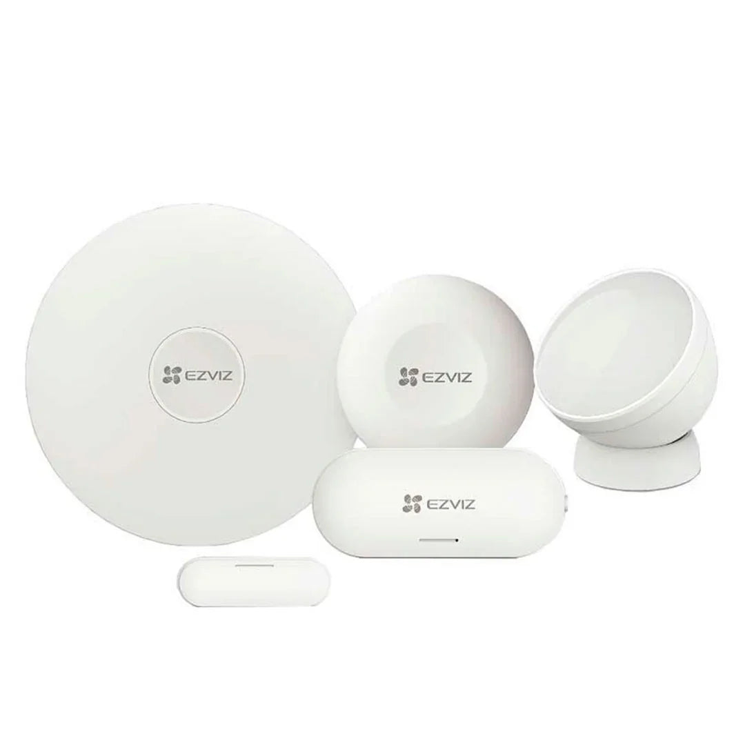 EZVIZ B1 Kit de Inicio de Alarma Inalámbrica Incluye A3+TC1+TC2+TC3