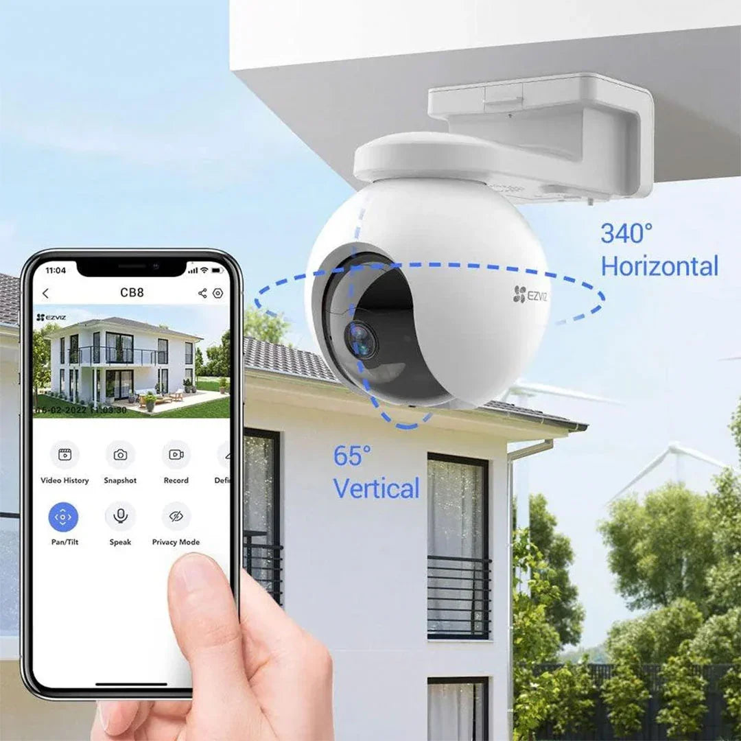 EZVIZ CB8 2K WIFI Cámara de Seguridad 3MP con Batería