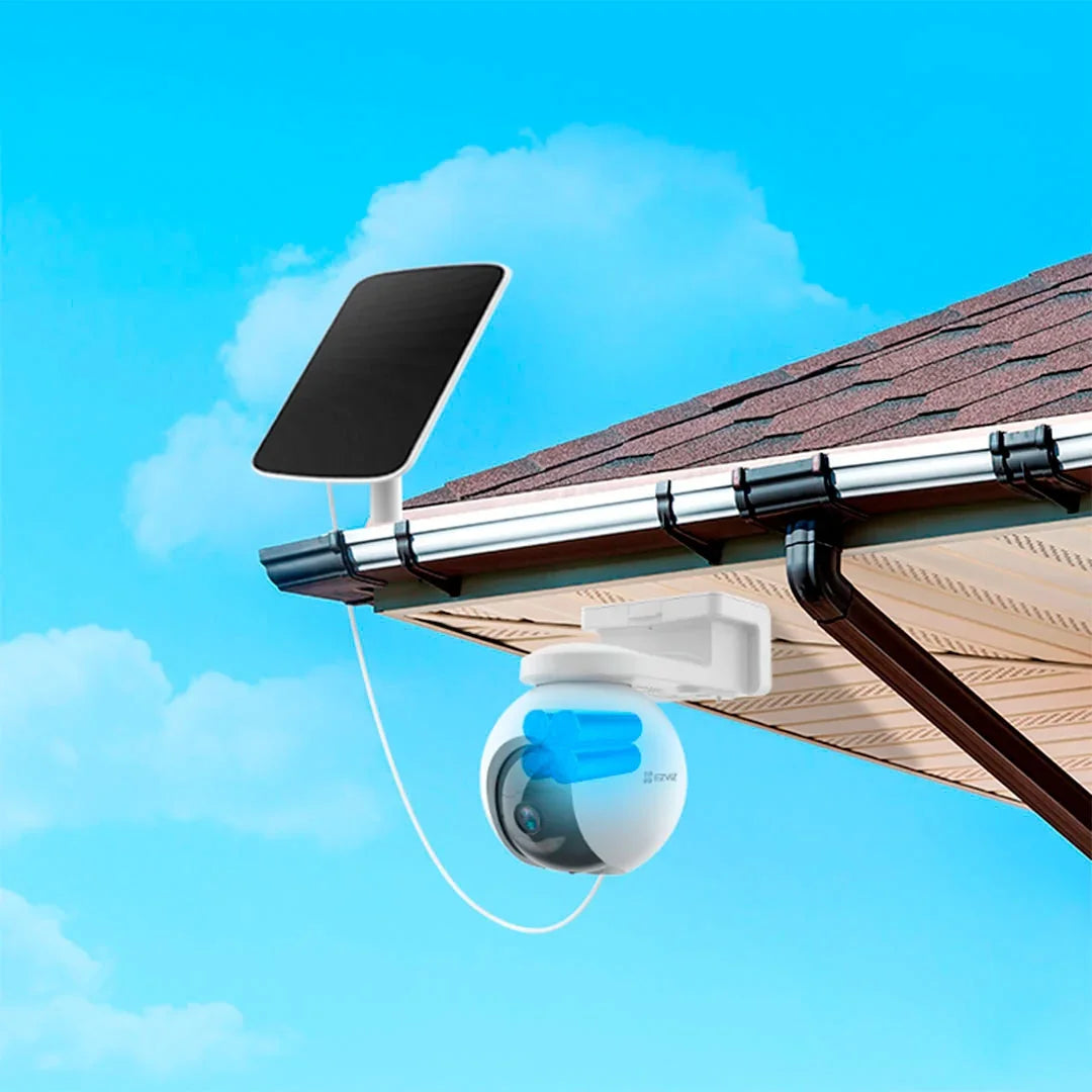 EZVIZ CB8 4K Cámara de Seguridad WIFI 8MP Con Panel Solar