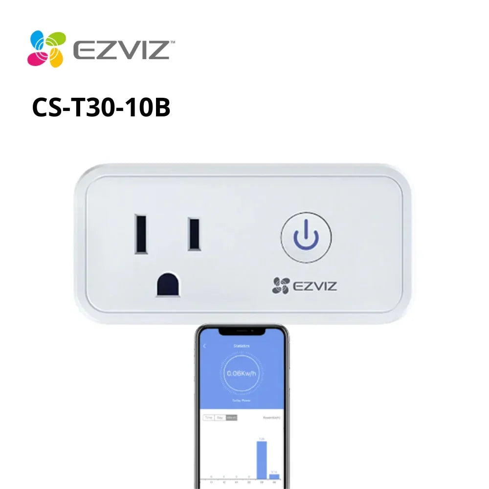 EZVIZ T30-10B Enchufe Inteligente Wifi Domotica Alexa