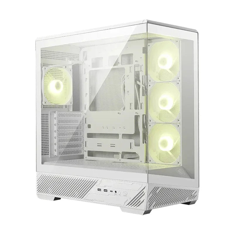 MSI MAG PANO 130R PZ WHITE Gabinete Mid-Tower Mini-ITX/Micro-ATX/ATX