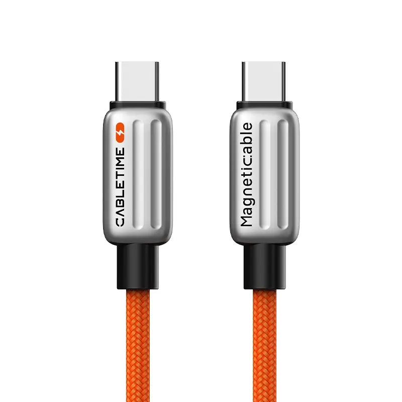 CABLETIME CU06L Cable USB-C Magnético 240W 2m CT-CM240-MZO2