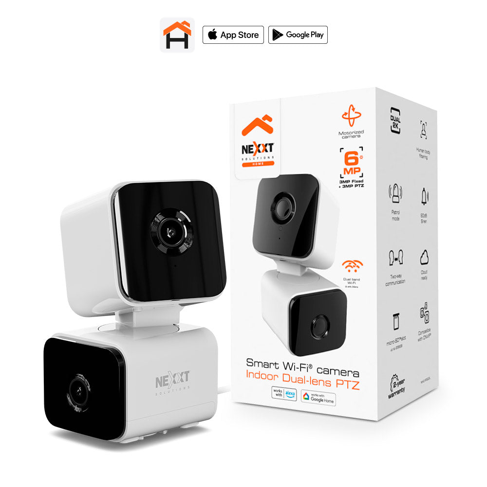 NEXXT SOLUTIONS NHC-IP30DL Cámara de Seguridad Wifi 3MP+3MP Doble Lente