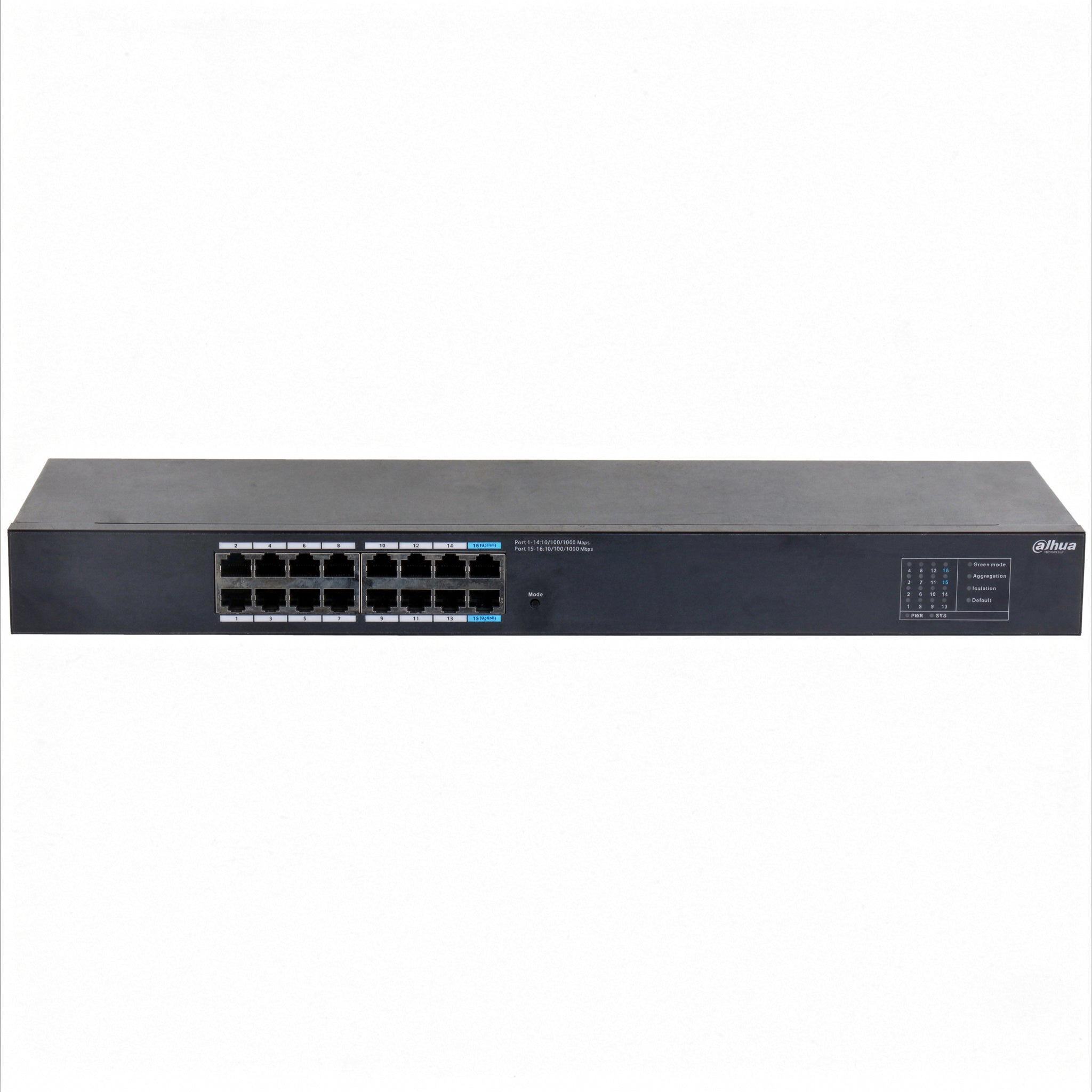 DAHUA SG1016 Switch 16 Puertos Gigabit