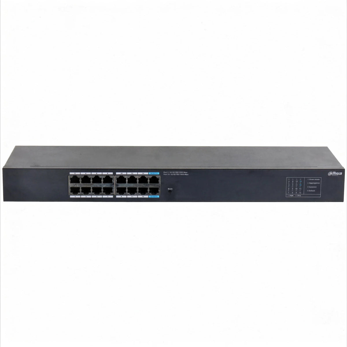 DAHUA DH-SG1016 Switch 16 Puertos Gigabit