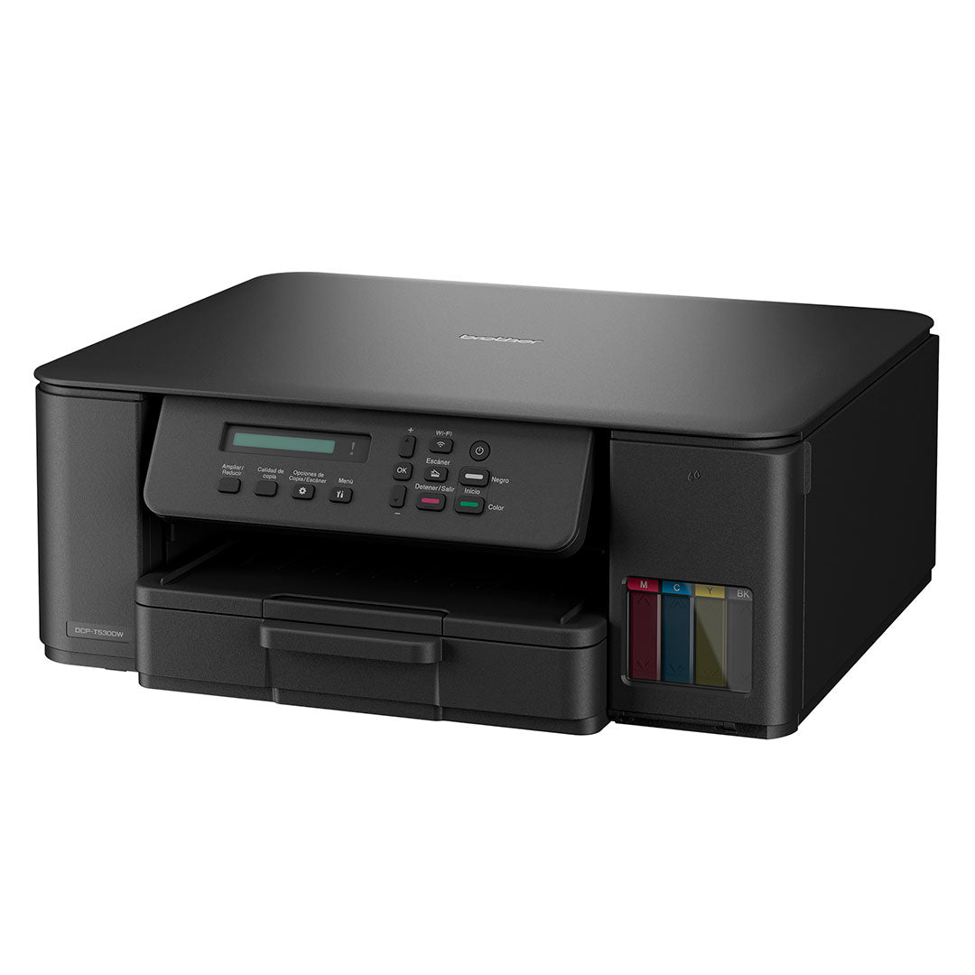 BROTHER DCP-T530DW Impresora multifuncional WIFI tinta continua a color, InkBenefit Tank, impresión dúplex