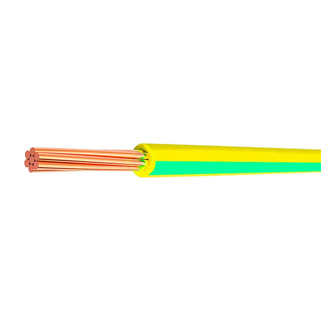 DIXON DEC25LSZH-GRD Cable eléctrico LSZH 450/750V 2.5mm2, verde, 100m
