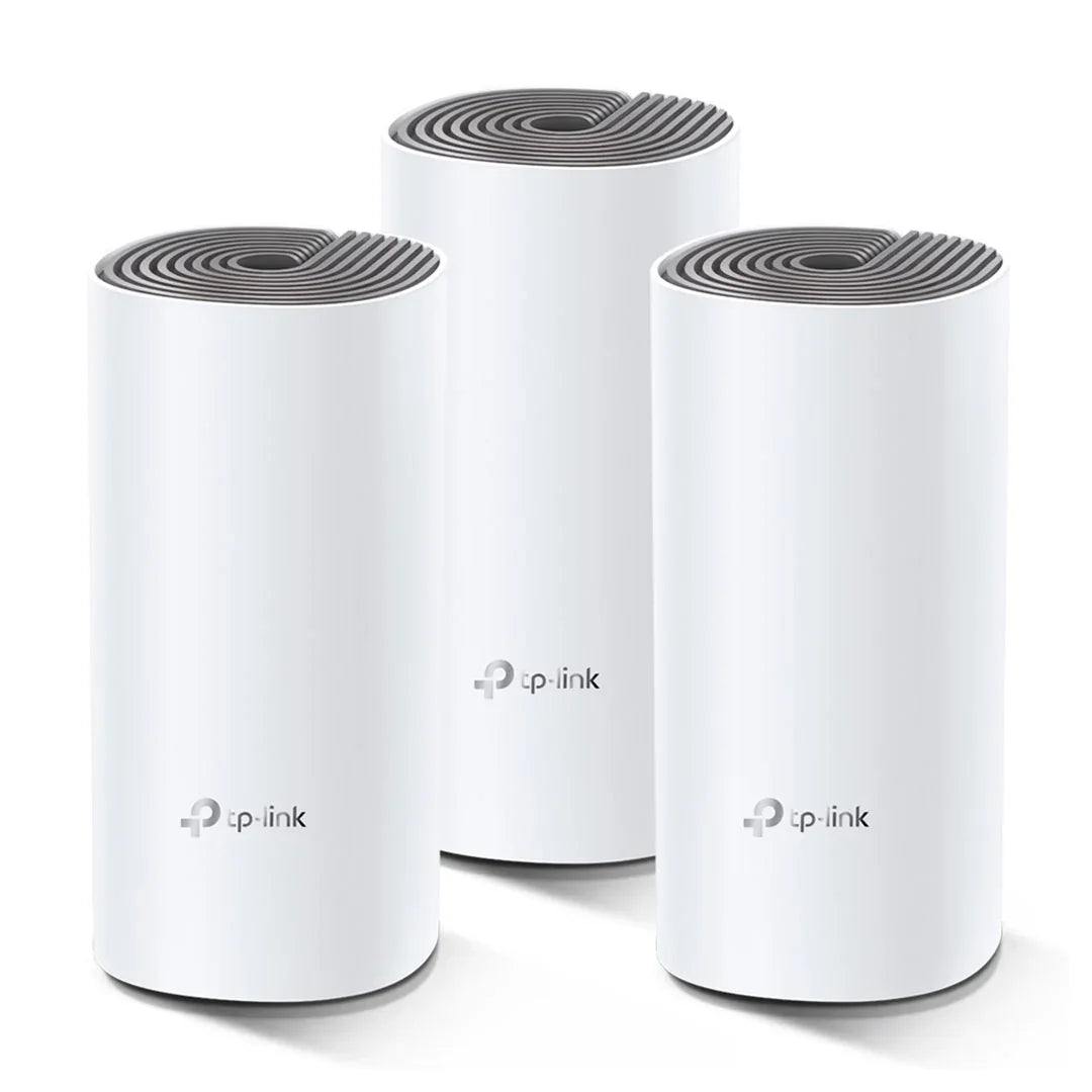 TP-LINK DECO E4 3-Pack Router Mesh WiFi5 AC1200 Doble Banda