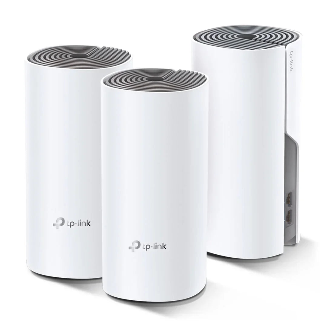 TP-LINK DECO E4 3-Pack Router Mesh WiFi5 AC1200 Doble Banda