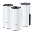 Pacote com 3 unidades TP-LINK DECO M4, sistema Wi-Fi Mesh para toda a casa, banda dupla AC1200. Controle de voz Alexa