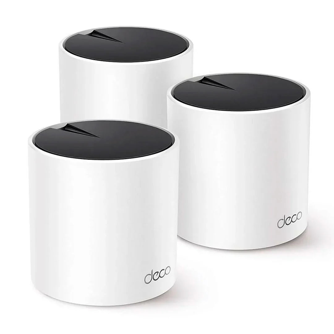 TP LINK DECO X55 3-Pack Router Mesh WiFi6 AX3000 Doble Banda