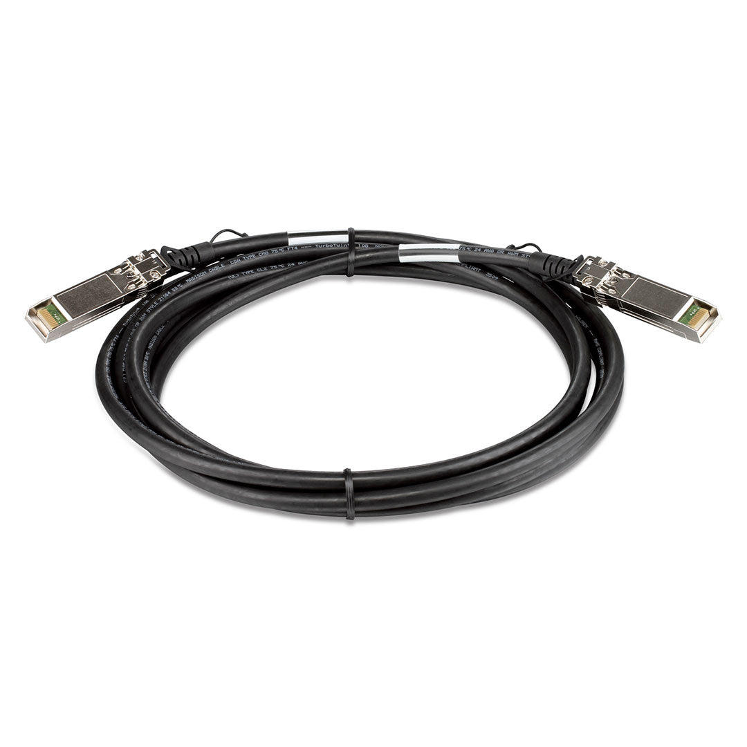 D-LINK DEM-CB300S Cable SFP+ macho 3 metros negro