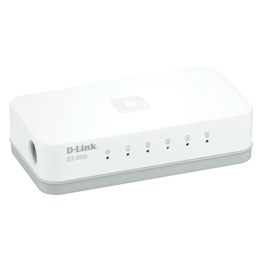 D-LINK DES-1005A Switch no administrable 5 puertos RJ45 10/100 Mbps fast Ethernet
