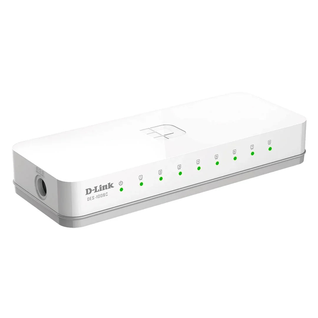 D-LINK DES-1008C Switch 8 Puertos 10/100Mbps
