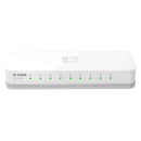 D-LINK DES-1008C 8 portas RJ-45 10/100 Mbps Switch não gerenciável