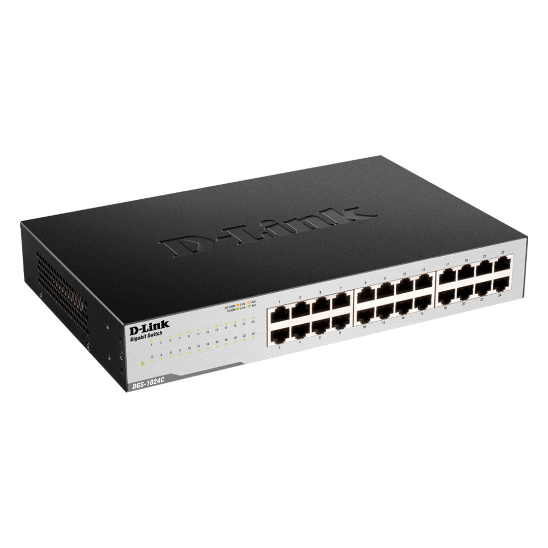 D-LINK DGS-1024C Switch 24 puertos 10/100/1000 capa 2 no administrable
