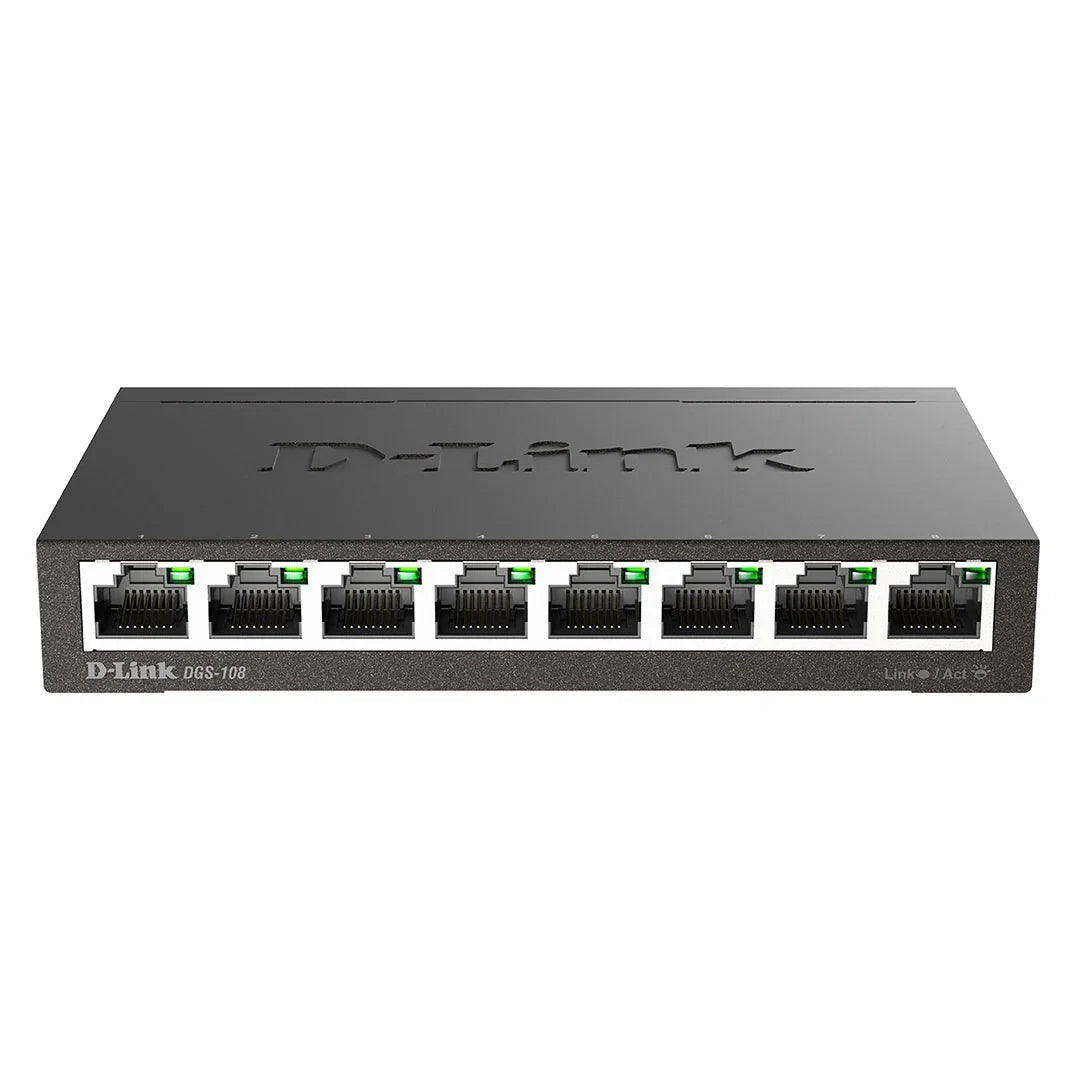 D-LINK DGS-108 Switch 8 puertos Gigabit Plug&Play