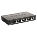 D-LINK DGS-1100-08PV2 8 portas RJ45 10/100/1000 Mbps PoE Switch gerenciável