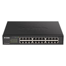 Switch D-LINK DGS-1100-24PV2 24 portas 12xPoE e 12xRJ45 10/100/1000 PoE 100W
