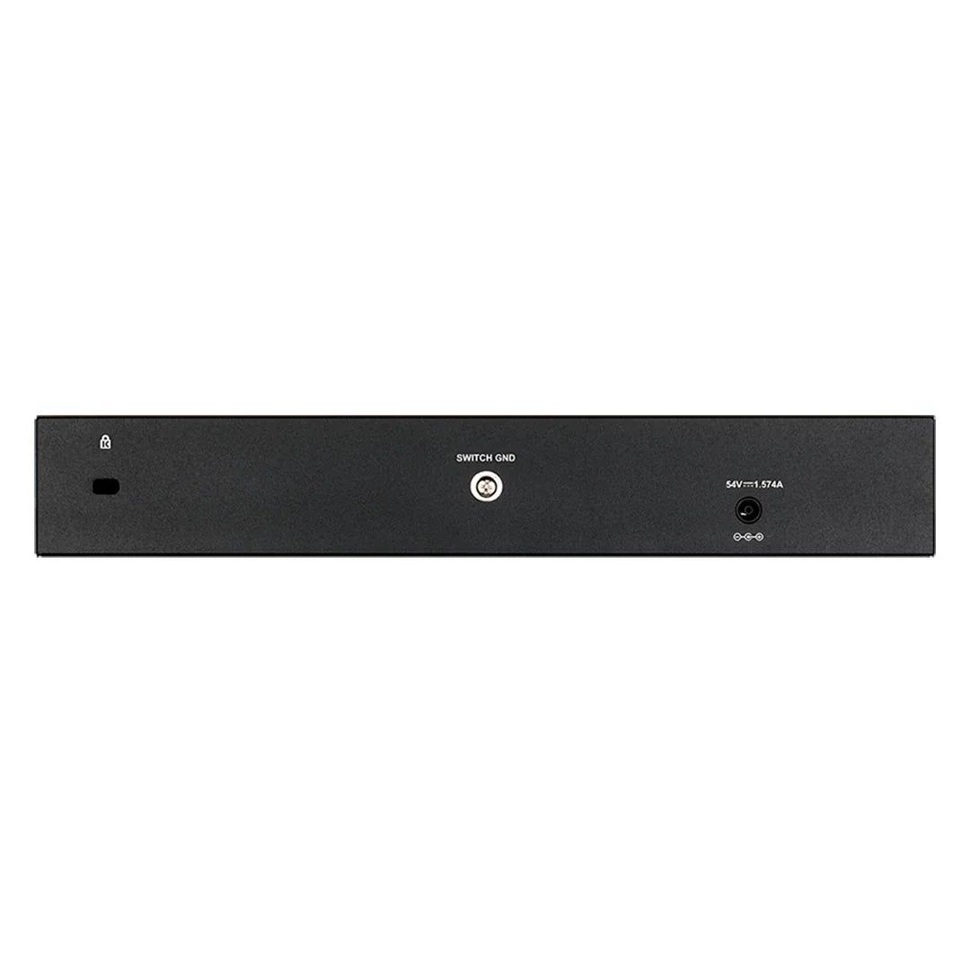 D-LINK DGS-1210-10P Switch de 8 puertos PoE 10/100/1000BASE-T + 2 puertos gigabit SFP/L2 65W