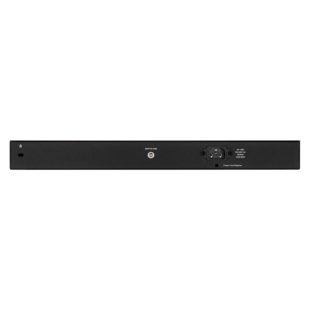 D-LINK DGS-1210-28P/ME Switch administrable de 24 puertos PoE 10/100/1000+ 4 puertos SFP/GBE 370W