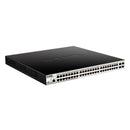 D-LINK DGS-1210-52 Switch gerenciável Gigabit 10/100/1000 de 48 portas, 4 SFP/GBE
