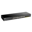 D-LINK DGS-1250-28X Switch gigabit gerenciável de 28 portas com uplink de 10 Gbps