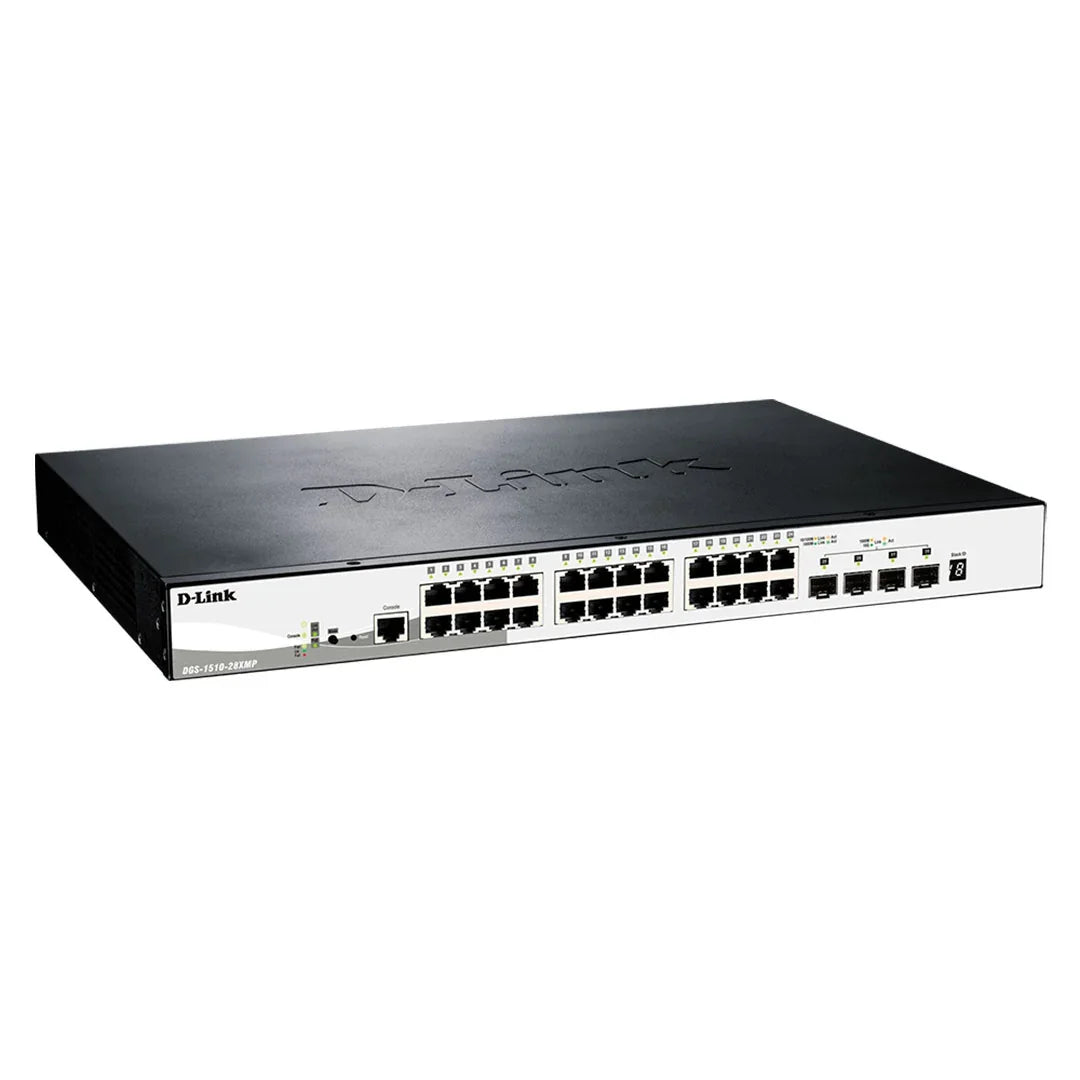 D-LINK DGS-1510-28XMP Switch Administrable 24 Puertos 10G SFP+ NWDGS151028XM